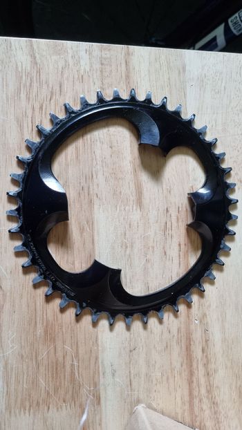 Used Garbaruk 1by narrow-wide chainring for spider mount 2025 Drivetrain & Pedals