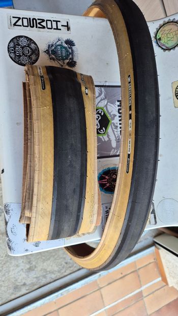 Gebrauchtes Panaracer GravelKing Race Tyres & Tubes