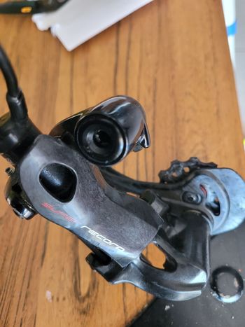 Używany Campagnolo Super Record EPS 12v Rear Derailleur Drivetrain & Pedals