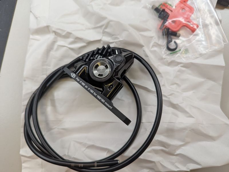 Used Shimano DURA-ACE BR-R9270 Hydraulic Disc Brake Caliper Brakes