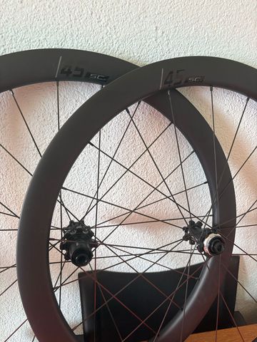 Brugt Vision SC 45 Wheelset i23 2025 bike — billede 6 af 7