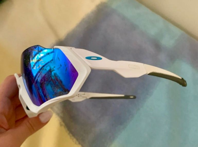 Brugt Oakley Flight Jacket Sunglasses bike — billede 3 af 6