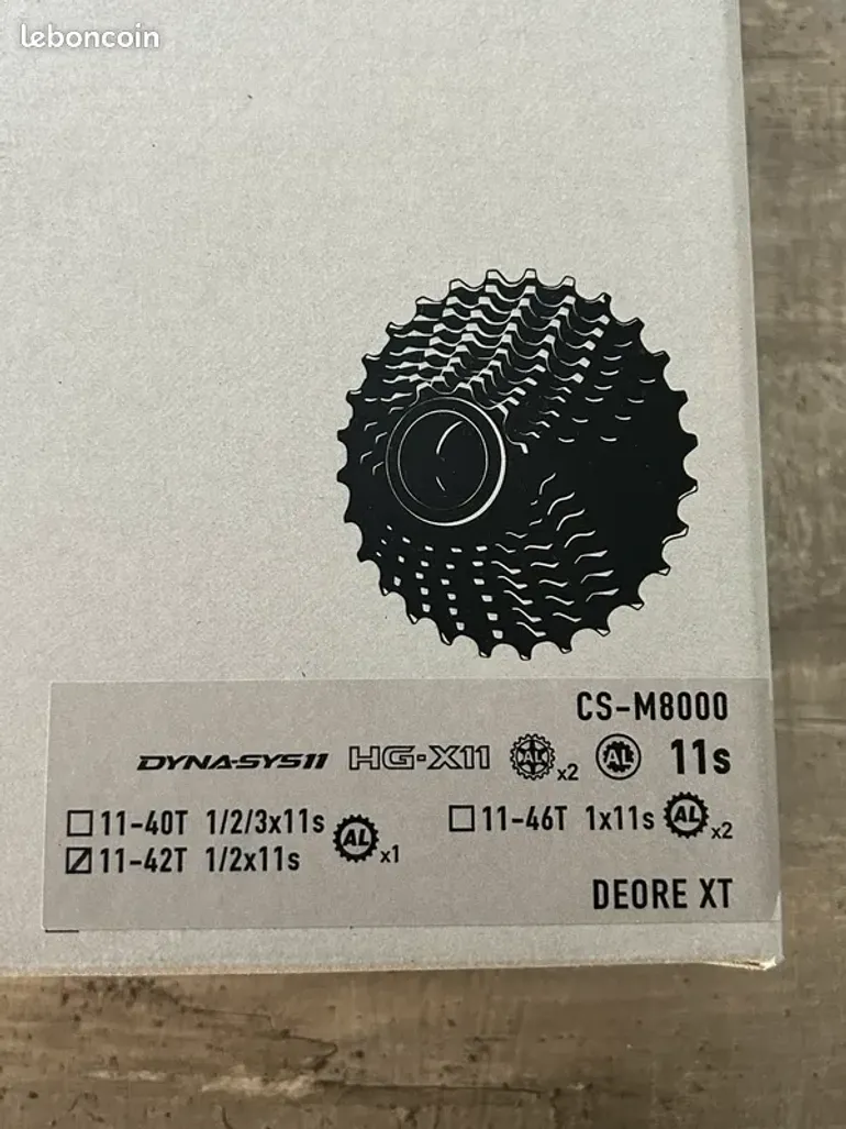 Brugt Shimano CS-M8000 bike — billede 2 af 2
