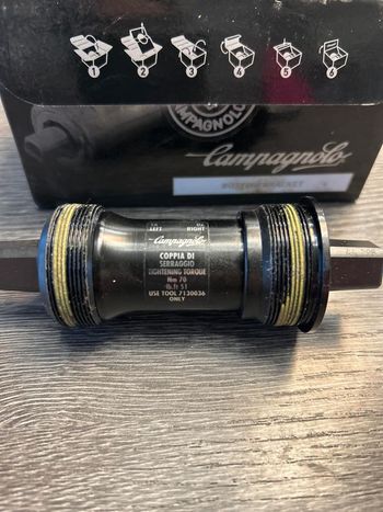 Used Campagnolo Boîtier pédalier  Centaur BB6-CE5I 115,5 mm bike — image 2 of 6