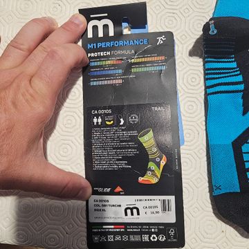 Used mico M1 Performance Trail Socks bike — image 2 of 2