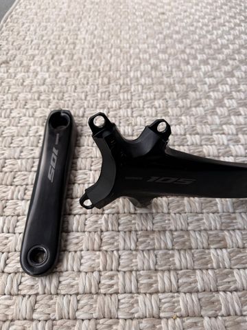 Brugt Shimano 105 R7100 Crankset 2024 Drivetrain & Pedals
