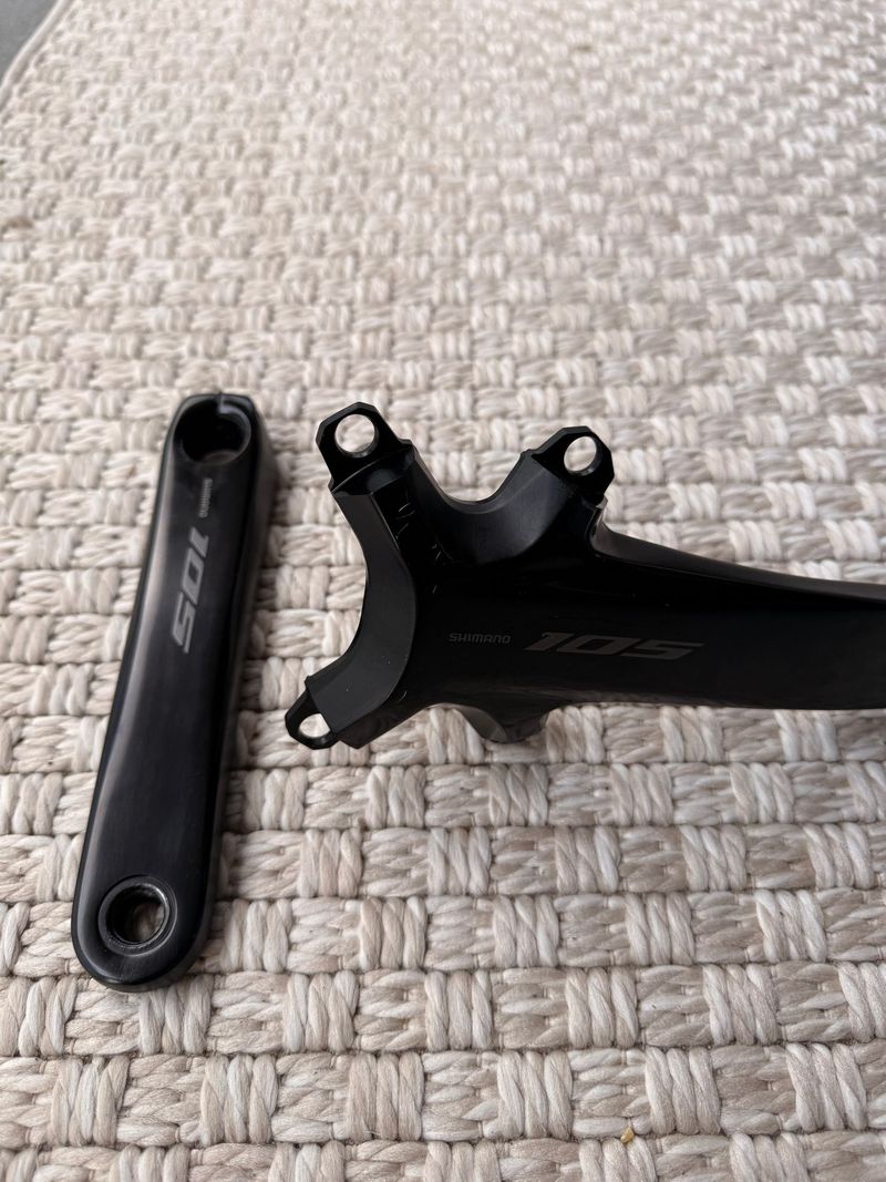 Shimano 105 R7100 Crankset 2024 Drivetrain & Pedals d'occasion