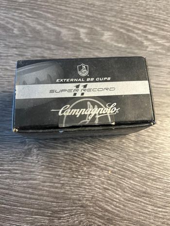 Gebrauchtes Campagnolo Boîtier pédalier Campagnolo super record 0c9-SRG OUTBOARD CUPS BC Drivetrain & Pedals
