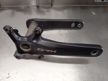 Brugt Shimano GRX 820 2x12 Crankset Drivetrain & Pedals