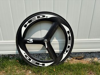 Used HED. Trispoke Wheels