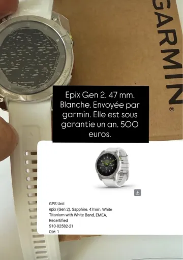 Used Garmin Epix Gen 2 Electronics