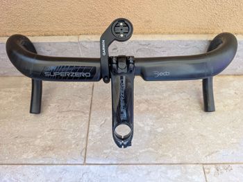 Used Deda Elementi Superzero Carbon Handlebar 2022 Cockpit