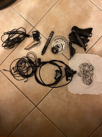 Tweedehands Shimano Ultegra Di2 11 Speed Kit 2024 Groupset