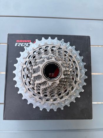 Used Sram Red AXS 12v 10-33 Cassette Drivetrain & Pedals