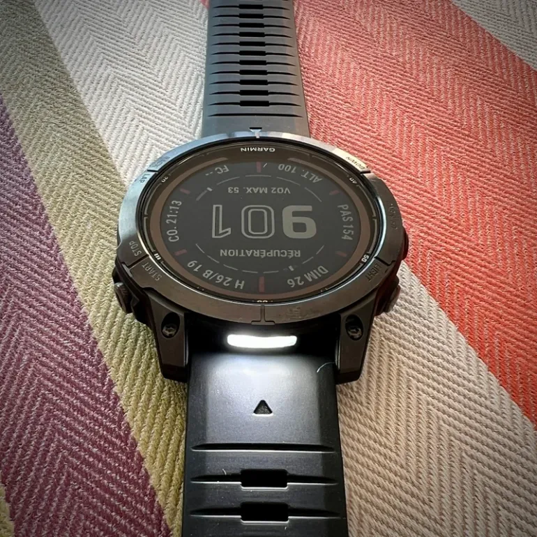 Tweedehands Garmin Fenix 7 Pro Sapphire Solar bike — afbeelding 3 van 8