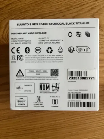 Used Suunto 9 Baro Titanium Black bike — image 3 of 5