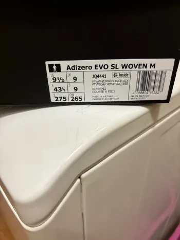Used Adidas Evo SL 2 Woven Running Shoes