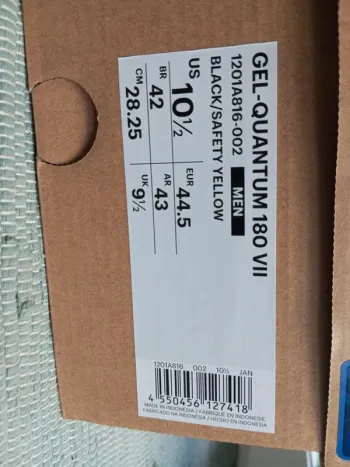 Używany Asics Gel-Quantum 180 bike — zdjęcie 8 z 9