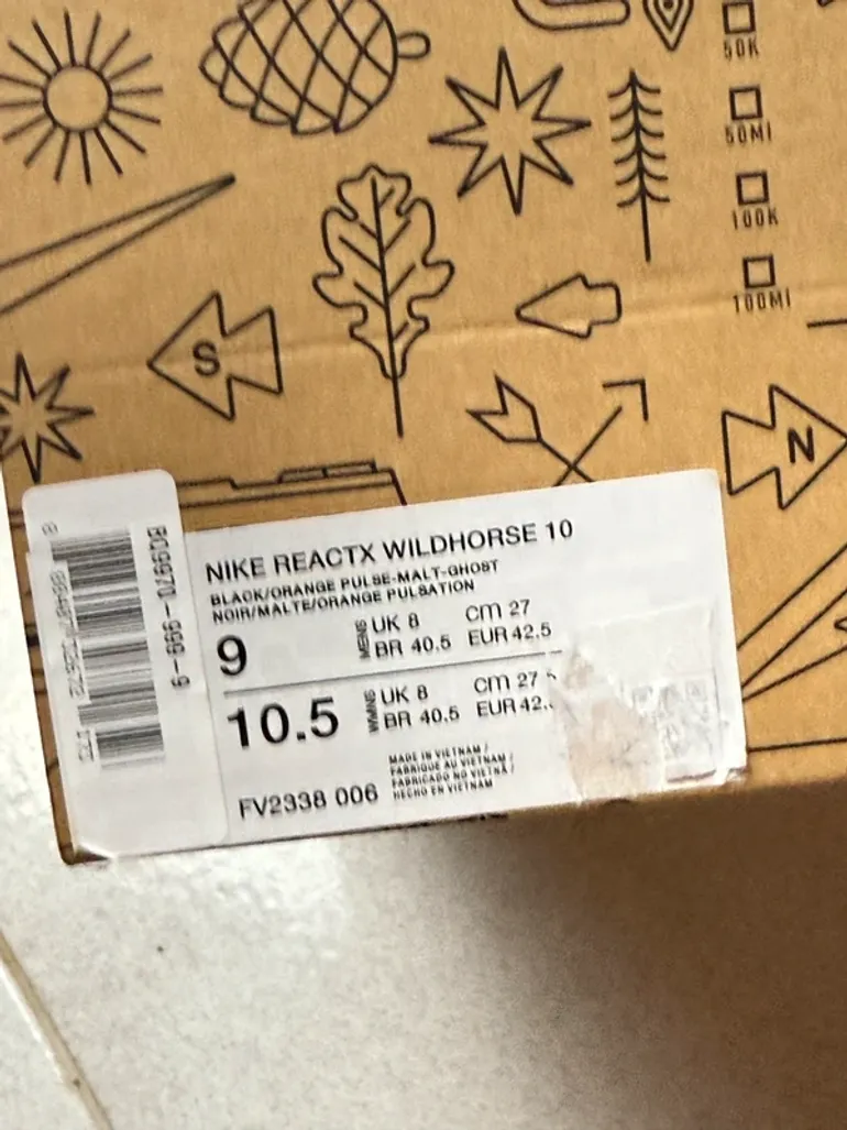 Brugt Nike Reactx Wildhorse 10 bike — billede 2 af 8