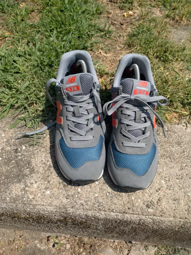 Scarpa New Balance ginnastica bike usato — immagine 2 di 10