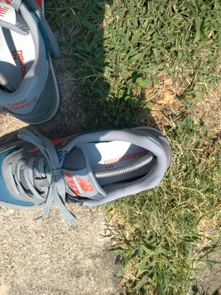 Scarpa New Balance ginnastica bike usato — immagine 8 di 10