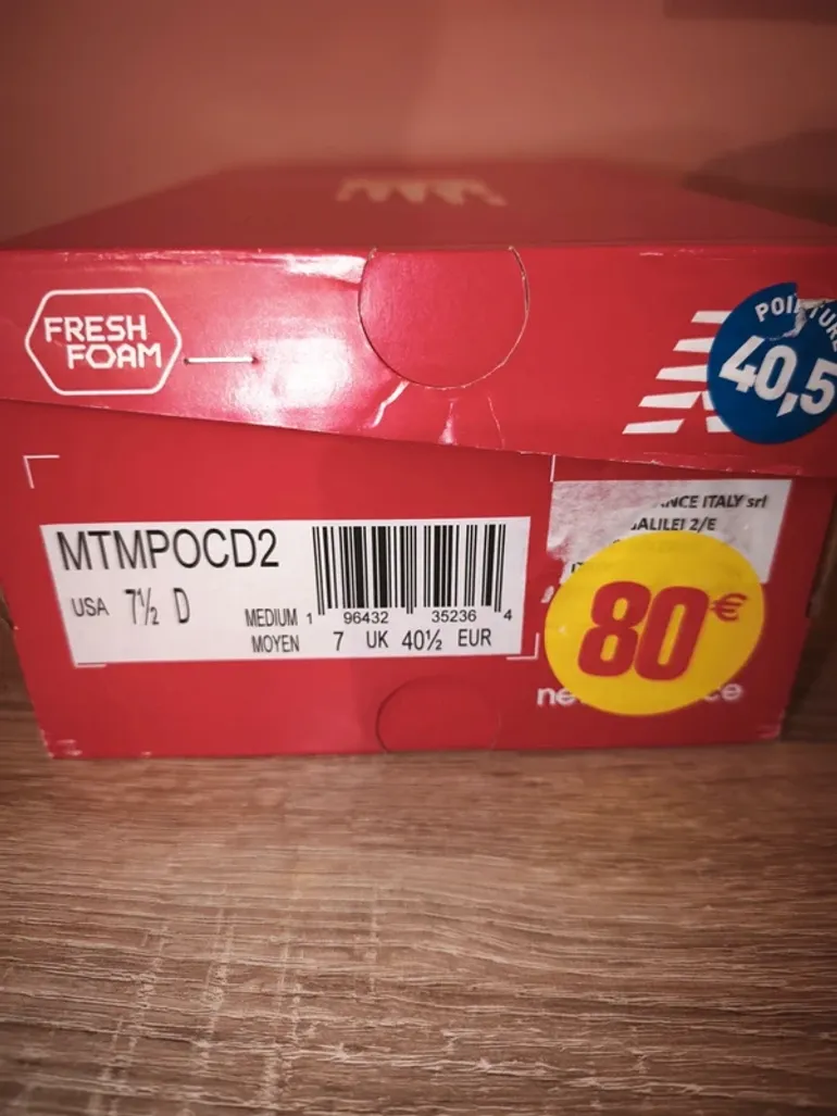 New Balance Fresh Foam bike usato — immagine 7 di 7