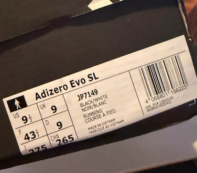 Adidas Adizero Evo SL bike usato — immagine 5 di 5