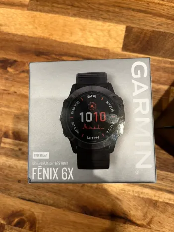 Used Garmin Fenix 6X Pro Solar bike — image 2 of 5