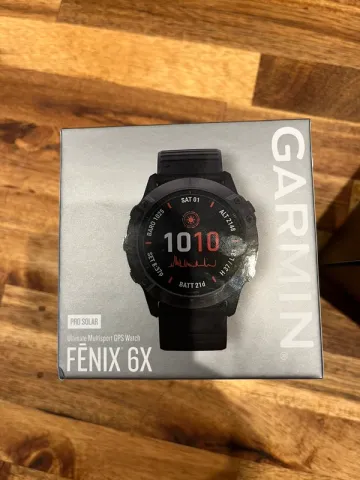 Used Garmin Fenix 6X Pro Solar bike — image 2 of 5