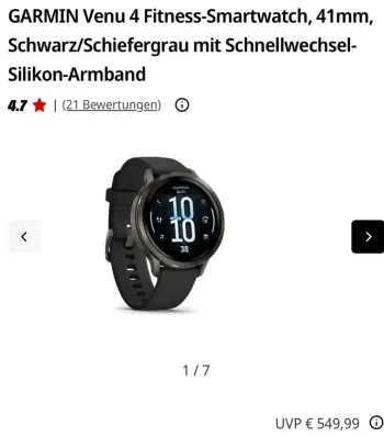 Brugt Garmin Venu 4 bike — billede 2 af 6
