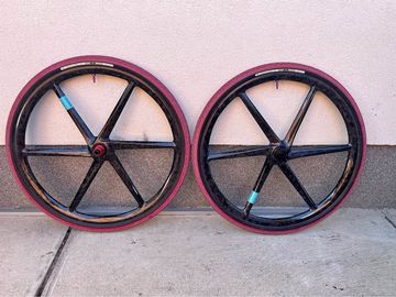 Brugt Ryet Carbon 6 Spoke Wheelset Wheels