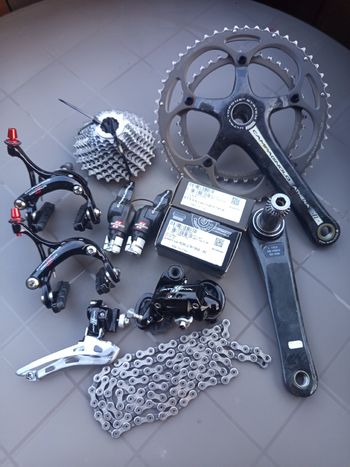 Campagnolo Athena, Centaur & Record 11s TT/Triathlon 2012 Groupset usato