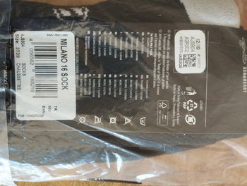 Adidas Milano 16 Socks Ballsport Clothing usato