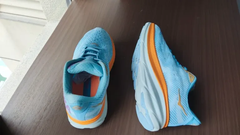 Used Hoka Shoes Blue bike — image 3 of 4