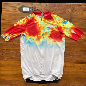 Używany Q36.5 Gregarius Clima Weathermap Jersey L// NEW!! 50% OFF!! 2026 Cycling Clothing
