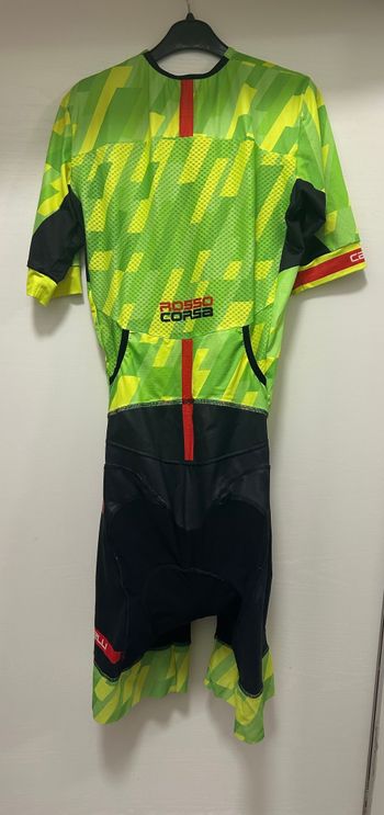 Used Castelli Sanremo Body Rossocorsa Tg.L Cycling Clothing