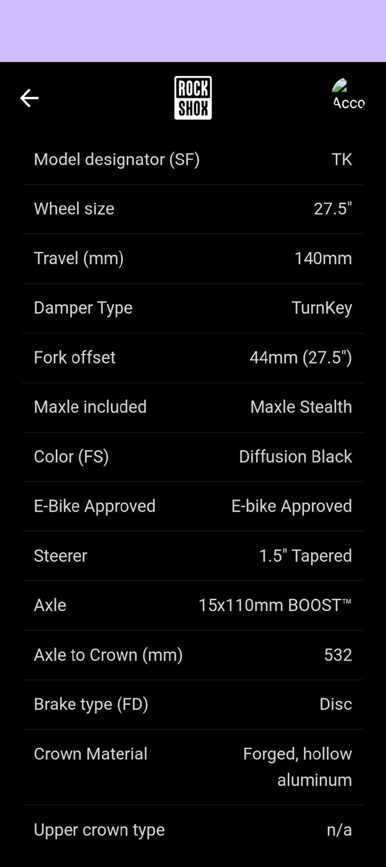 Tweedehands RockShox 35 Silver Fork bike — afbeelding 7 van 9