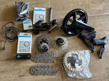 Used Shimano Ultegra/Dura-ace Di2 R8100 12-speed Groupset Groupset