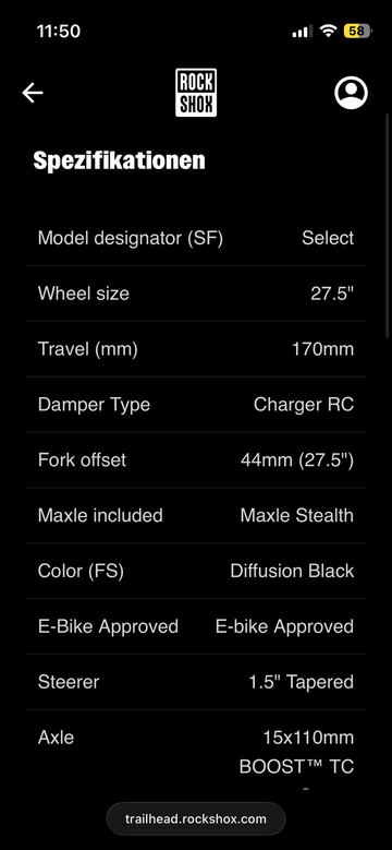 Tweedehands RockShox Zeb Select bike — afbeelding 7 van 9