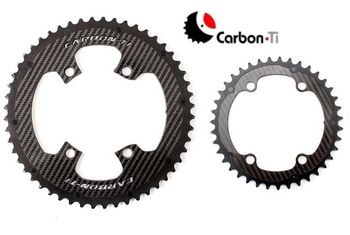 Used Carbon-Ti X-CARBORING EVO 110 BCD 52/36 Drivetrain & Pedals