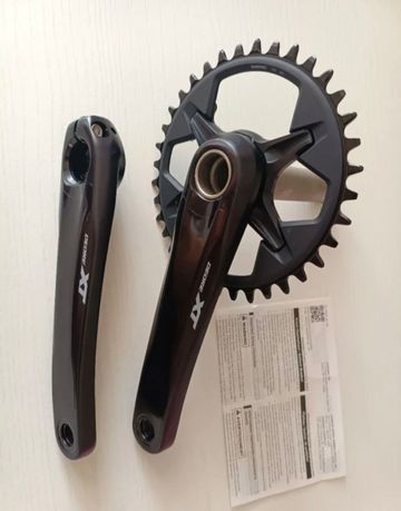 Shimano XT FC-M8100 Drivetrain & Pedals usato