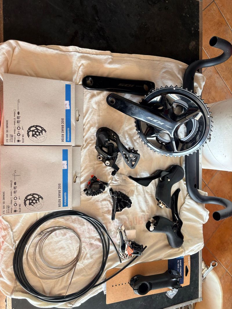 Used Shimano 105 R7100 Groupset 2025 Groupset