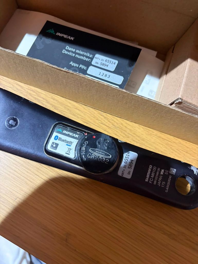 Brugt InPeak Shimano XT Powermeter 2021 bike — billede 6 af 7