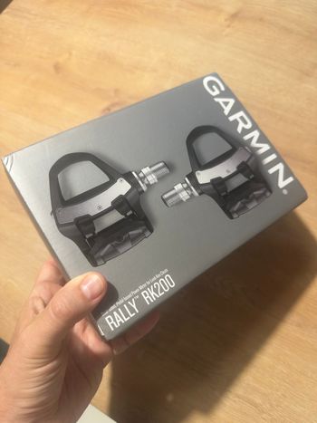 Used Garmin Rally RK200 Dual-sensing Power Meter Pedals Drivetrain & Pedals