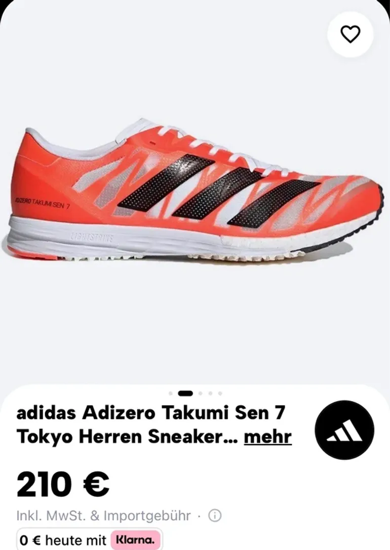 Used Adidas Adizero Takumi Sen 7 Tokyo bike — image 5 of 15