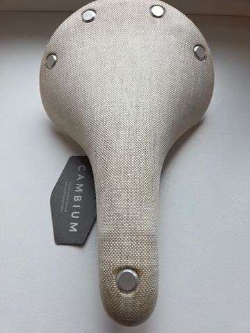 Brugt Brooks England C19 Cambium Saddle bike — billede 4 af 5