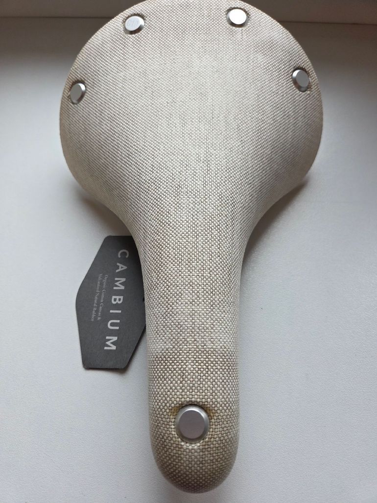 Brugt Brooks England C19 Cambium Saddle bike — billede 4 af 5