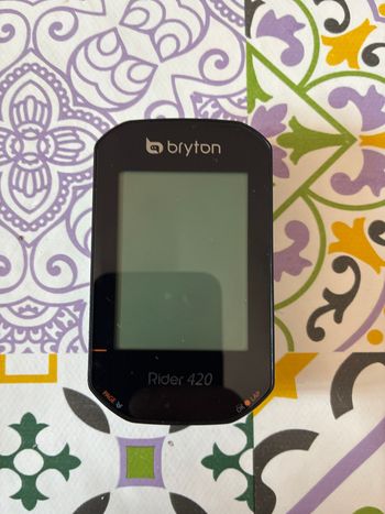 Used Bryton Rider 420 Cycling Accessories