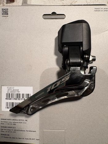 Shimano 105 Di2 Front Derailleur 2023 Drivetrain & Pedals de segunda mano