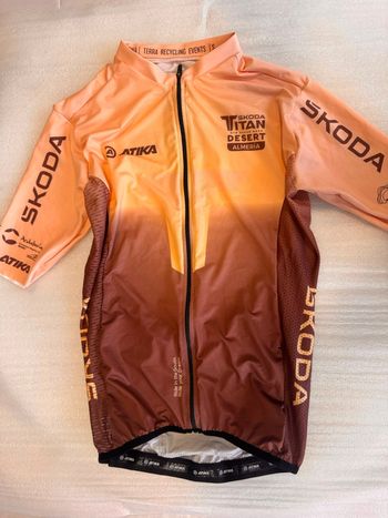 Używany atika Titan Desert Jersey 2024 Cycling Clothing